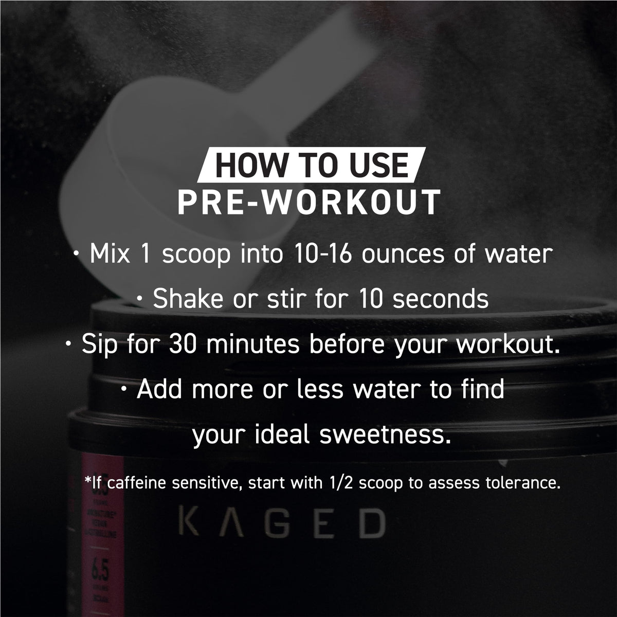 Buy supplements Kaged Stimulant Free Pre Workout Powder | Fruit Punch | Pre-Kaged | Formulated with Creatine, Beta Alanine | No Jitters | 20 Servings - Vitaza UK Supplements UK