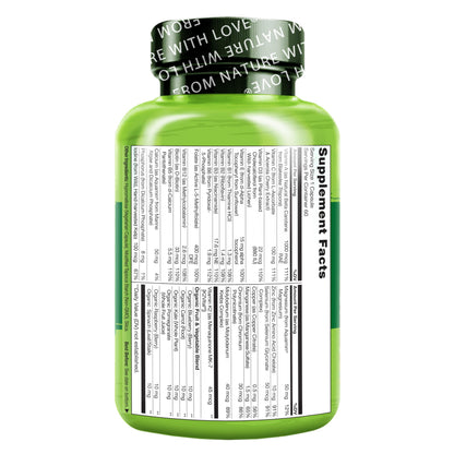 Buy supplements NATURELO Mens Multivitamins - One Daily Multivitamin for Men with Vitamins, Minerals & Organic Whole Foods, Boost Energy & Health, Vitaza UK Supplements UK