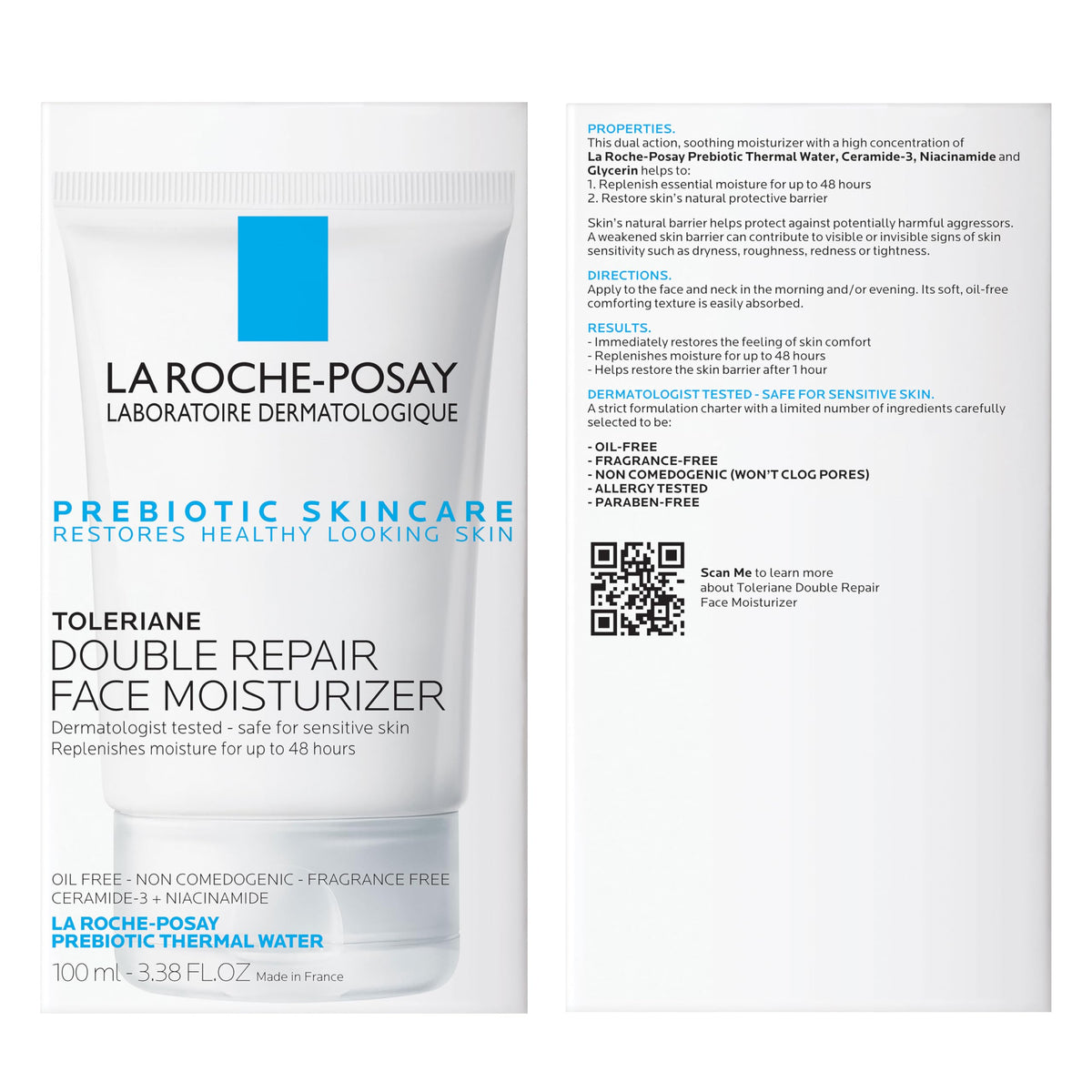 Buy supplements La Roche-Posay Toleriane Double Repair Face Moisturizer, Daily Moisturizer Face Cream - Vitaza UK Supplements UK