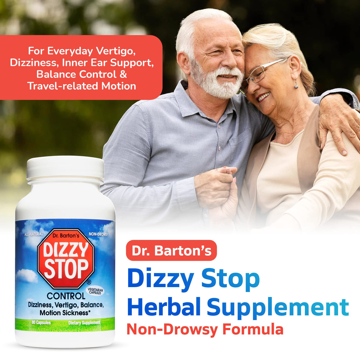 Dizzy Stop Dr. Barton’s All-Natural Vertigo Comfort, Inner Ear Balance Supp Dizzy StopBuy Supplements Australia