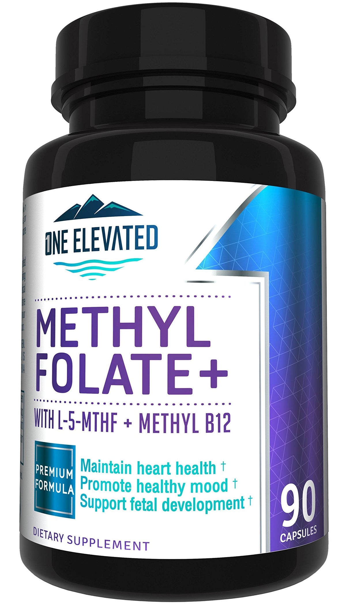 Buy supplements Double Strength & Most Bioactive Methyl Folate! Uniquely Formulated with Highest Pharmaceutical Grade Methylcobalamin (B12), Niacin, B1, B2 B6. - Vitaza UK Supplements UK