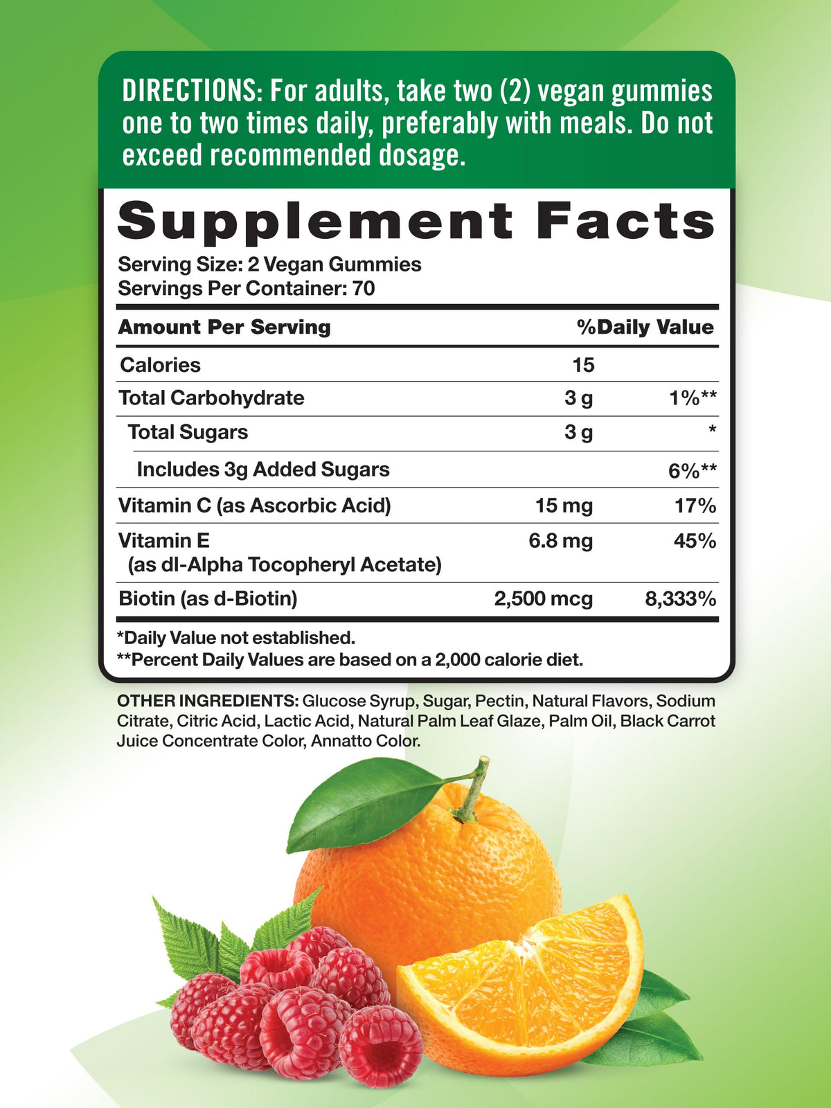 Buy supplements Nature's Truth Hair Skin and Nails Gummies | 80 Count | 2500mcg of Biotin | Vegan, Non-GMO, Gluten Free Supplement - Vitaza UK Supplements UK