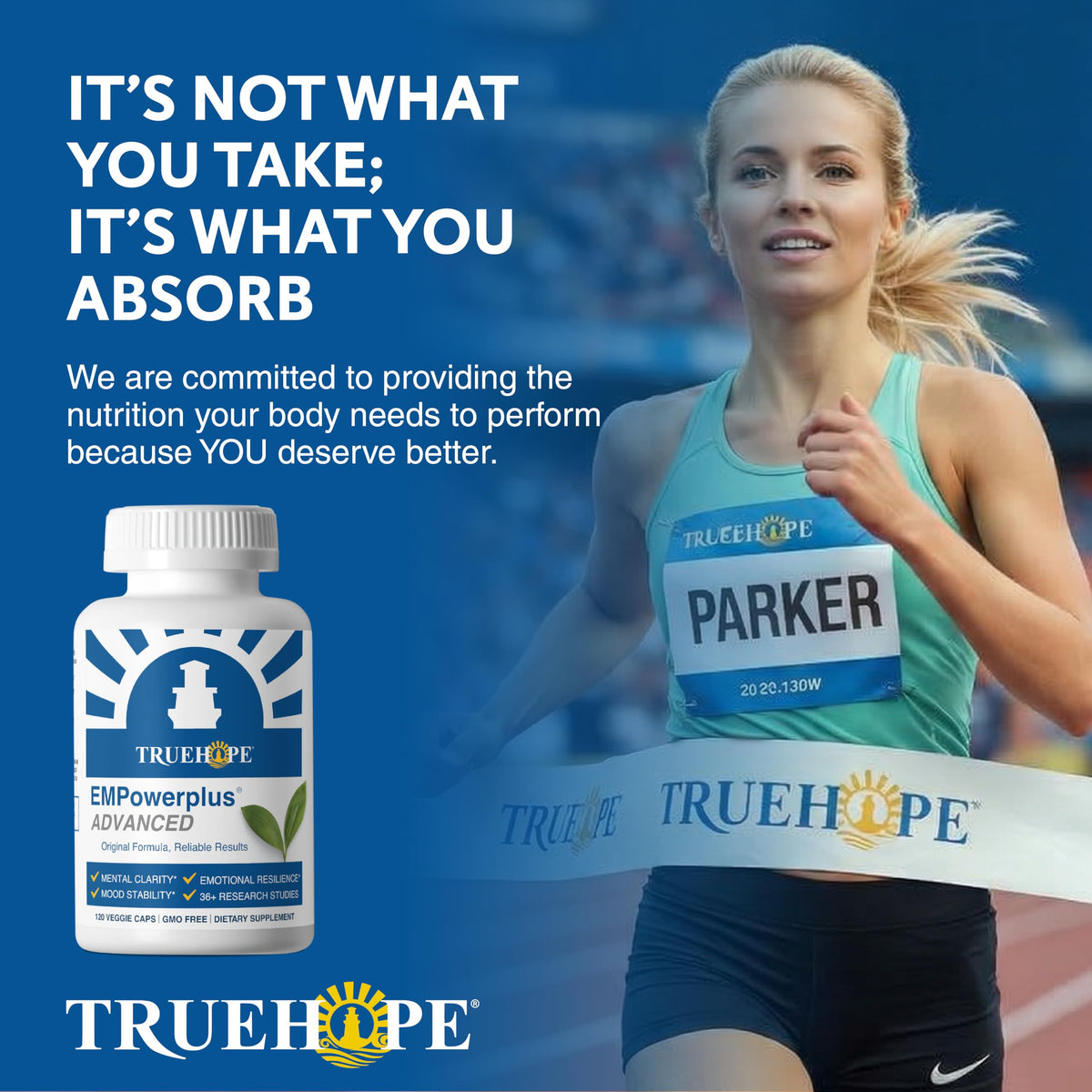 Buy supplements Truehope EMPowerplus Advanced Multivitamin for Women & Men - Broad-Spectrum Multivitamins & Chelated Minerals | 1000% Better Absorption - Vitaza UK Supplements UK