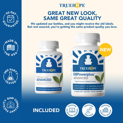 Buy supplements Truehope EMPowerplus Advanced Multivitamin for Women & Men - Broad-Spectrum Multivitamins & Chelated Minerals | 1000% Better Absorption - Vitaza UK Supplements UK