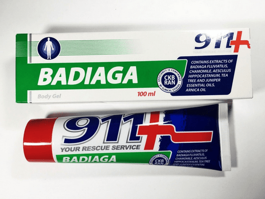 Buy ​911 BADIAGA BALM NATURAL CREAM 100 ml - Vitaza UK Supplements UK