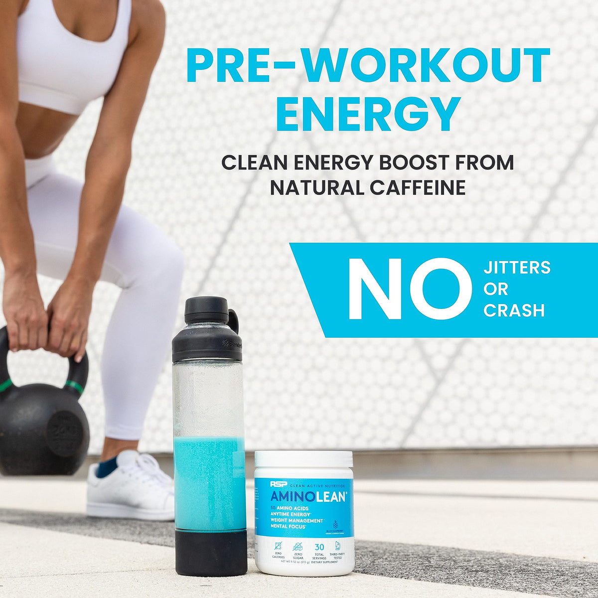 Buy supplements RSP NUTRITION AminoLean Pre Workout Powder, Amino Energy & Weight Management with Vegan BCAA Amino Acids, Natural Caffeine, Preworkout Boost for Men & Women, 30 Serv, Pink Lemonade… - Vitaza UK Supplements UK