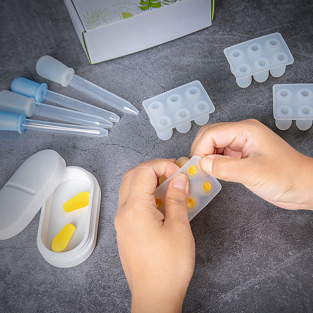 OrganiKit's Reusable Suppository Mold Kit - Eco-Friendly, 2ML, Silicone, Suppository Molds OrganiKitBuy Supplements Australia