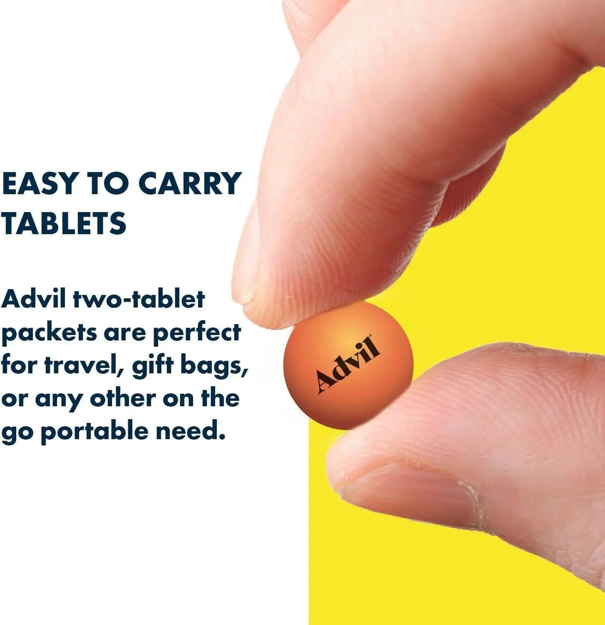 Advil Ibuprofen, 200mg (50 Packets of 2 Coated Tablets) 50 ea (Pack of 3) - Maple Wellness Supplements