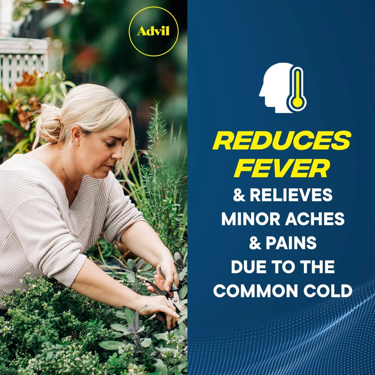 Advil Liqui-Gels Pain Reliever and Fever Reducer, Pain Medicine for Adults with Ibuprofen 200mg for Headache, Backache, Menstrual Pain and Joint Pain Relief - 180 Liquid Filled Capsules - Maple Wellness Supplements