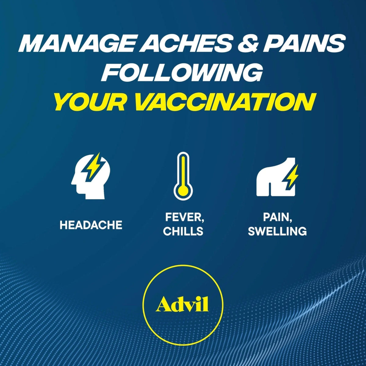 Advil Pain Reliever and Fever Reducer, Ibuprofen 200mg for Pain Relief - 50 Coated Tablets - Maple Wellness Supplements