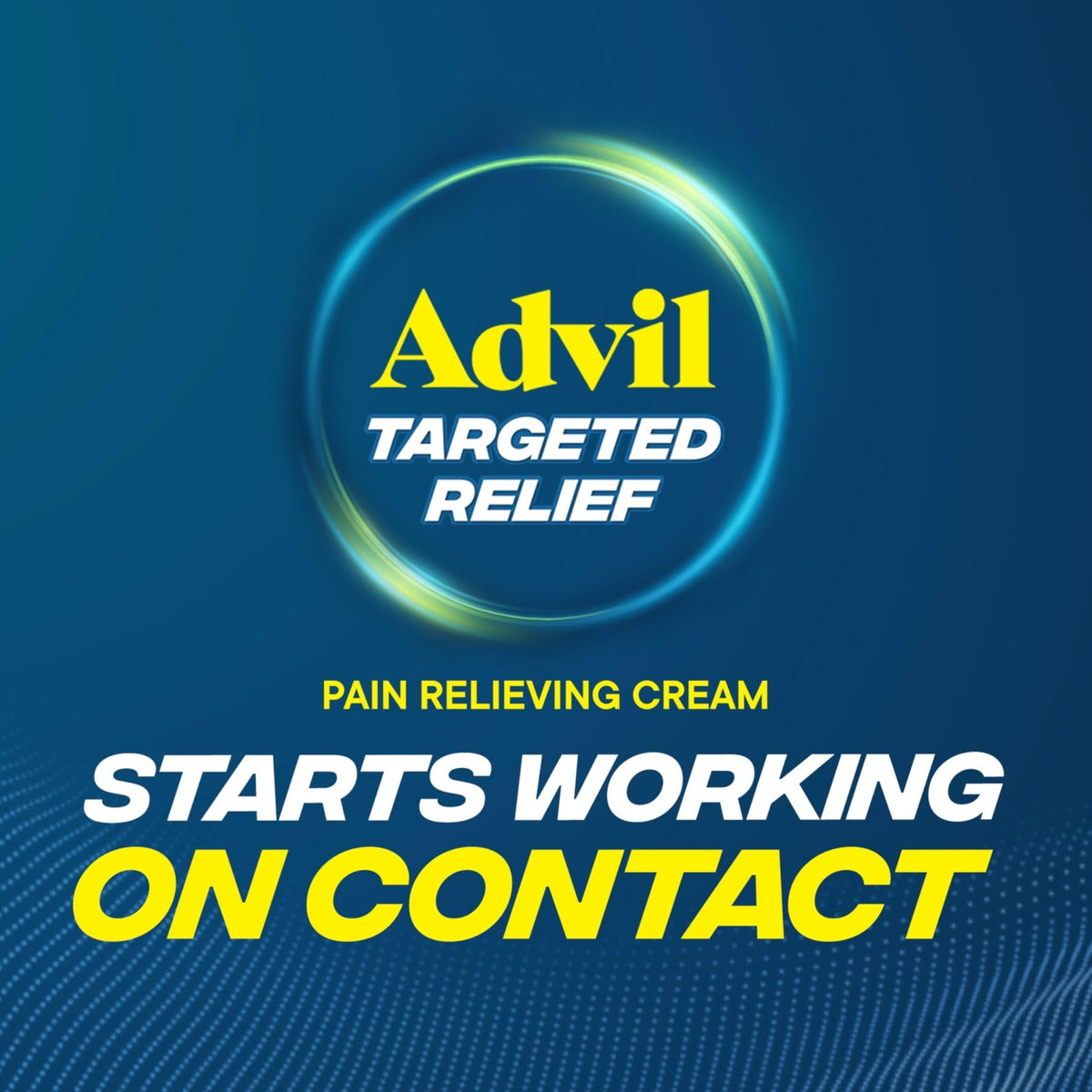 Advil Targeted Relief Pain Relieving Cream with Massage Applicator, Up to 8 Hours of Powerful Relief of Minor Arthritis Pain, Joint Pain, Lower Back Pain and Muscle Pain, 2.5 oz - Maple Wellness Supplements