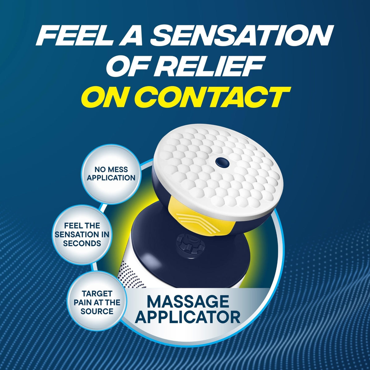 Advil Targeted Relief Pain Relieving Cream with Massage Applicator, Up to 8 Hours of Powerful Relief of Minor Arthritis Pain, Joint Pain, Lower Back Pain and Muscle Pain, 2.5 oz - Maple Wellness Supplements