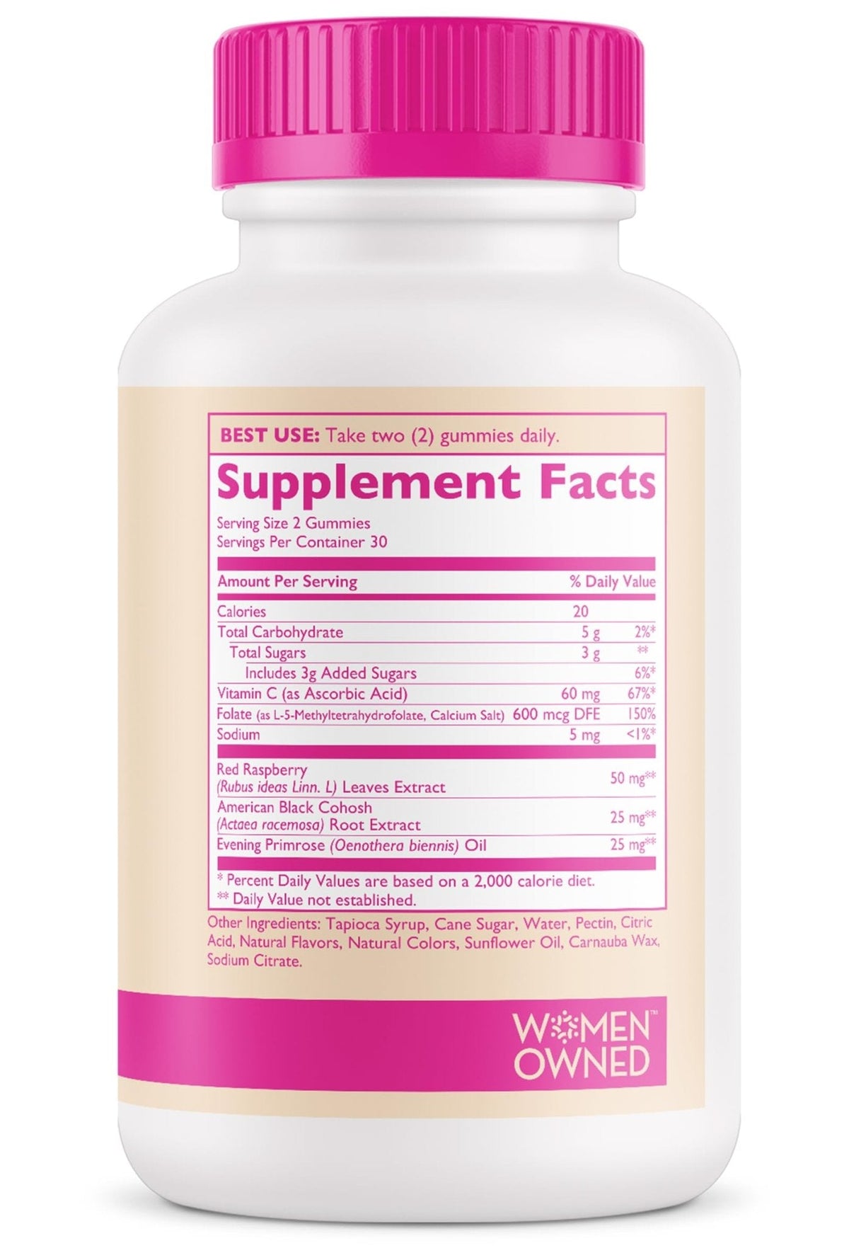 Amy Suzanne Hormone Balance Gummies for Women - Hormone Harmony for Mood, Energy, Bloating - Hormonal PMS, Perimenopause & Menopause Support - Red Raspberry Leaf & Black Cohosh - 60 Gummy Supplements - Maple Wellness Supplements
