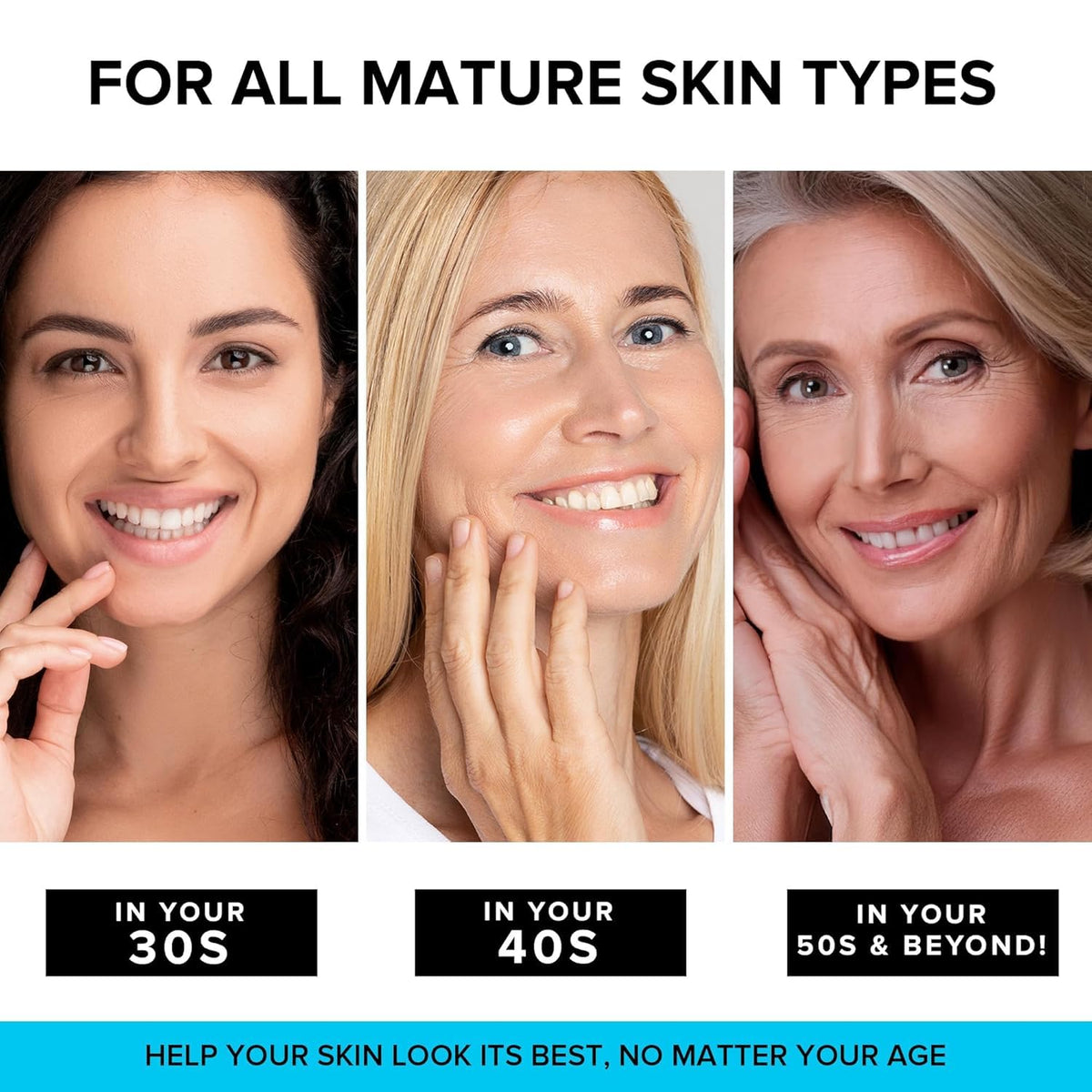 Anti-Aging Face Moisturizer with Retinol, Collagen & Hyaluronic Acid - Made in USA - Moisturizer Face Cream for Women & Men - Firming & Hydrating Neck Cream - Day & Night Skin Care - 1.7 fl oz - Maple Wellness Supplements