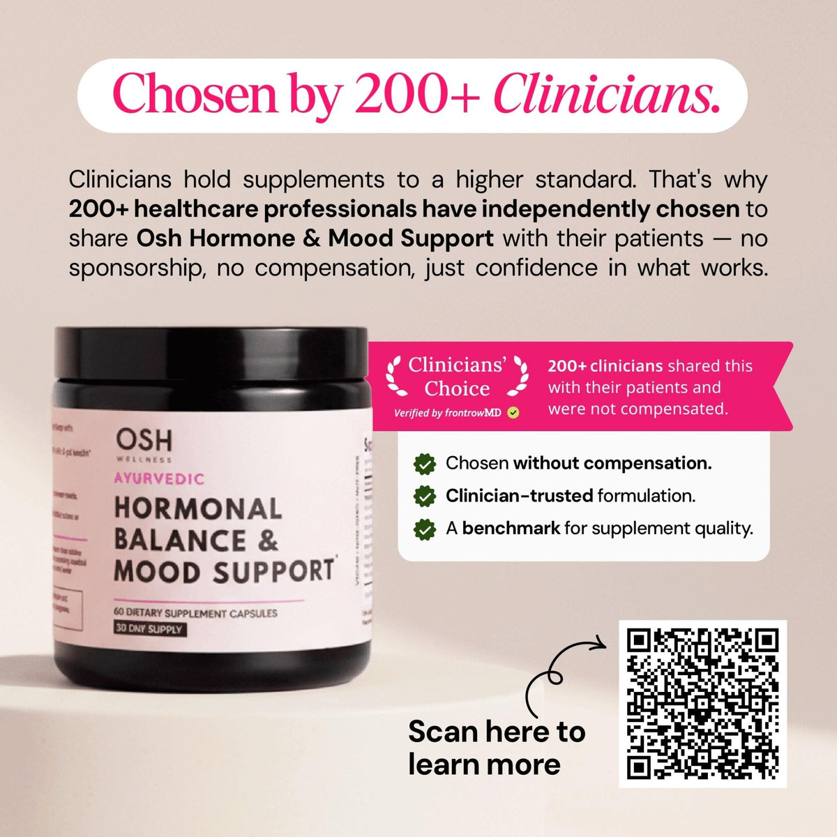 Ayurvedic Hormone Balance for Women | Cortisol Reducer | Mood, Energy, & Sleep Support | Regulates Estrogen | Stress Relief | Ashwagandha, Rhodiola, & Shatavari - Maple Wellness Supplements