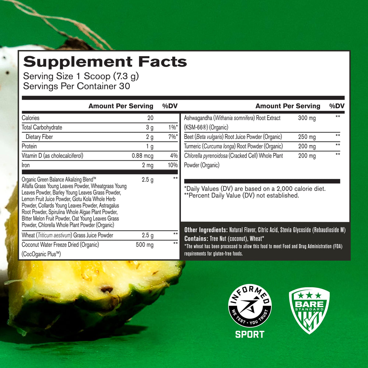 BARE PERFORMANCE NUTRITION BPN Strong Greens Superfood Powder, Strong Joints & Strong Multi-Vitamin Bundle - Maple Wellness Supplements