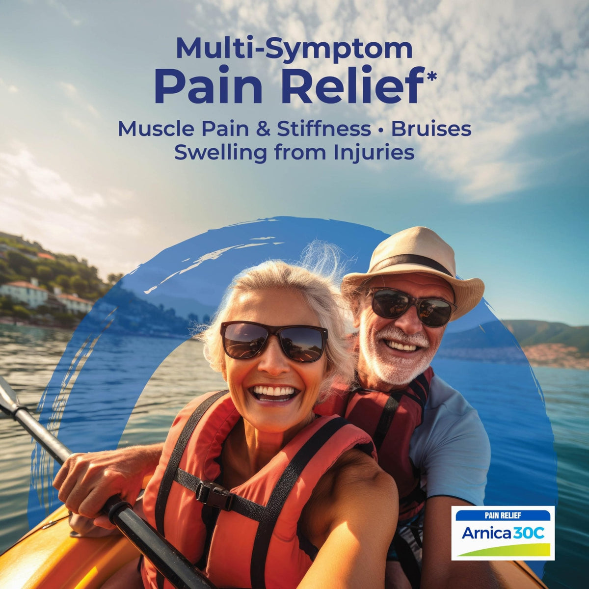 Boiron Arnicare Gel for Relief of Joint Pain, Muscle Pain, Muscle Soreness, and Swelling from Bruises or Injury - Non-greasy and Fragrance-Free - 4.2 oz - Maple Wellness Supplements