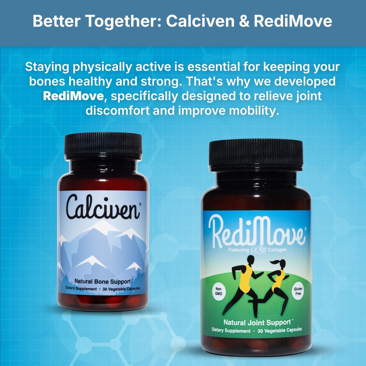Calciven - Natural Bone Support Supplement - Non-GMO, Gluten-Free - Maple Wellness Supplements