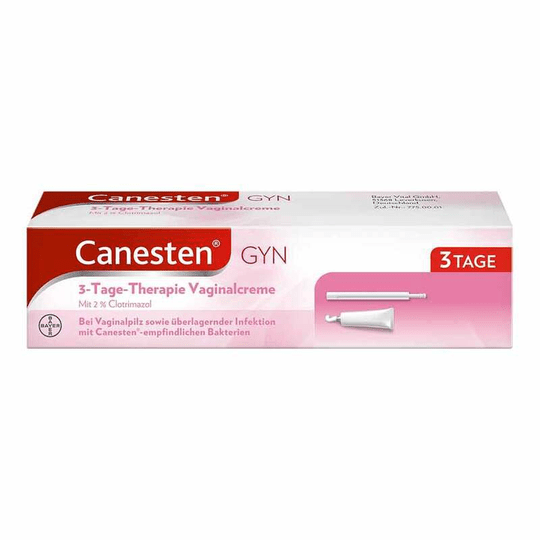 Buy ​Canesten® GYN 3-day therapy vaginal cream , 20 g - Vitaza UK Supplements UK