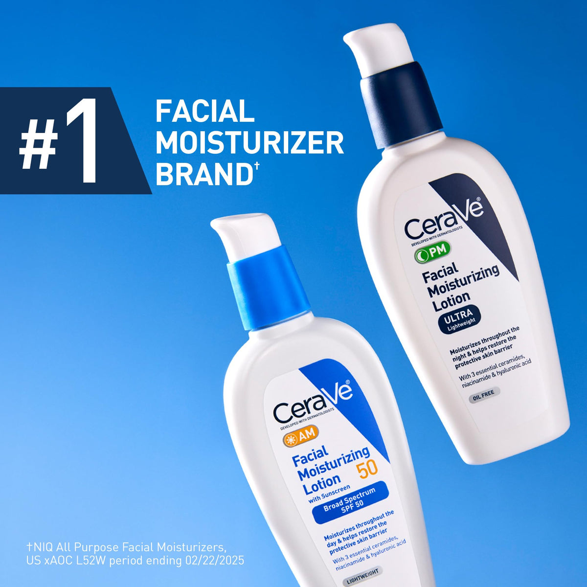 Buy ​CeraVe PM Facial Moisturizing Lotion, Night Cream with Hyaluronic Acid and Niacinamide - Vitaza UK Supplements UK