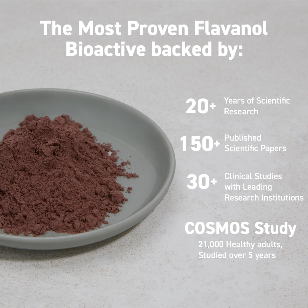 Buy ​CocoaVia Cocoa Flavanols 500mg – Heart and Brain Support, High Flavanol Cocoa Powder - Vitaza UK Supplements UK