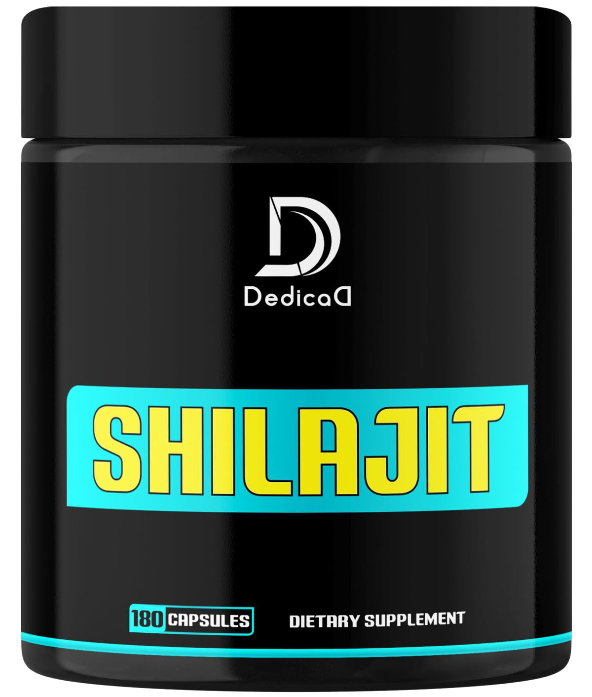 DEDICAD 1000Mg Shilajit Capsules - 180 Counts - Shilajit Supplement for Body Balance, Heart, Brain & Immune Health Support - Contains Natural Fulvic, Humic Acid & 85 Others - Maple Wellness Supplements