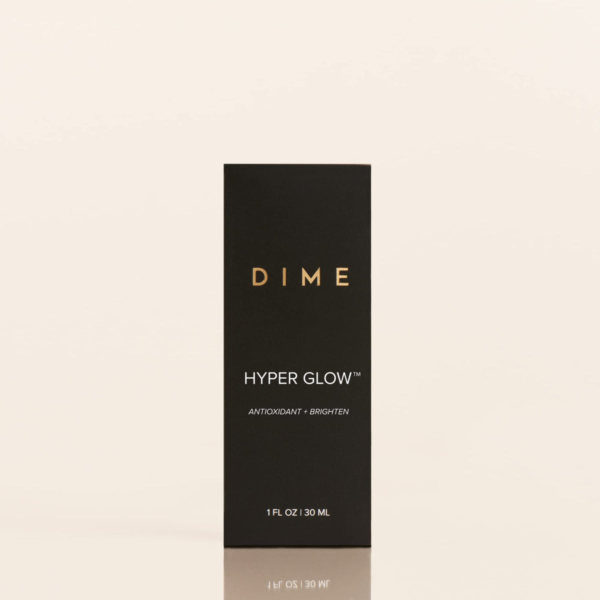 DIME Beauty Hyper Glow Treatment Vitamin C Serum Dark Spot Remover for Face Brightening Hydrating Antioxidant Vitamin C Serum for Face with Ferulic Acid Resveratrol Hyaluronic Acid Aloe 1 oz / 30 ml - Maple Wellness Supplements