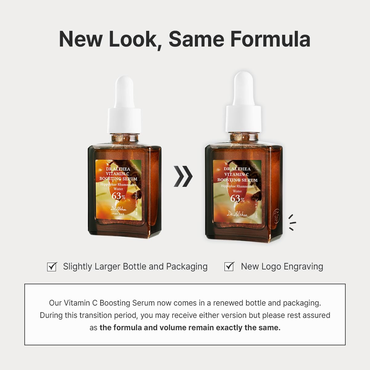 Dr.Althea Vitamin C Boosting Serum | Daily Facial Serum with TRANEXAMIC ACID for All Skin Types | Helps Remove Dark Spots & Uneven Skin Tone | Korean Vegan Skin Care (Vitamin C Boosting RENEWED) - Maple Wellness Supplements