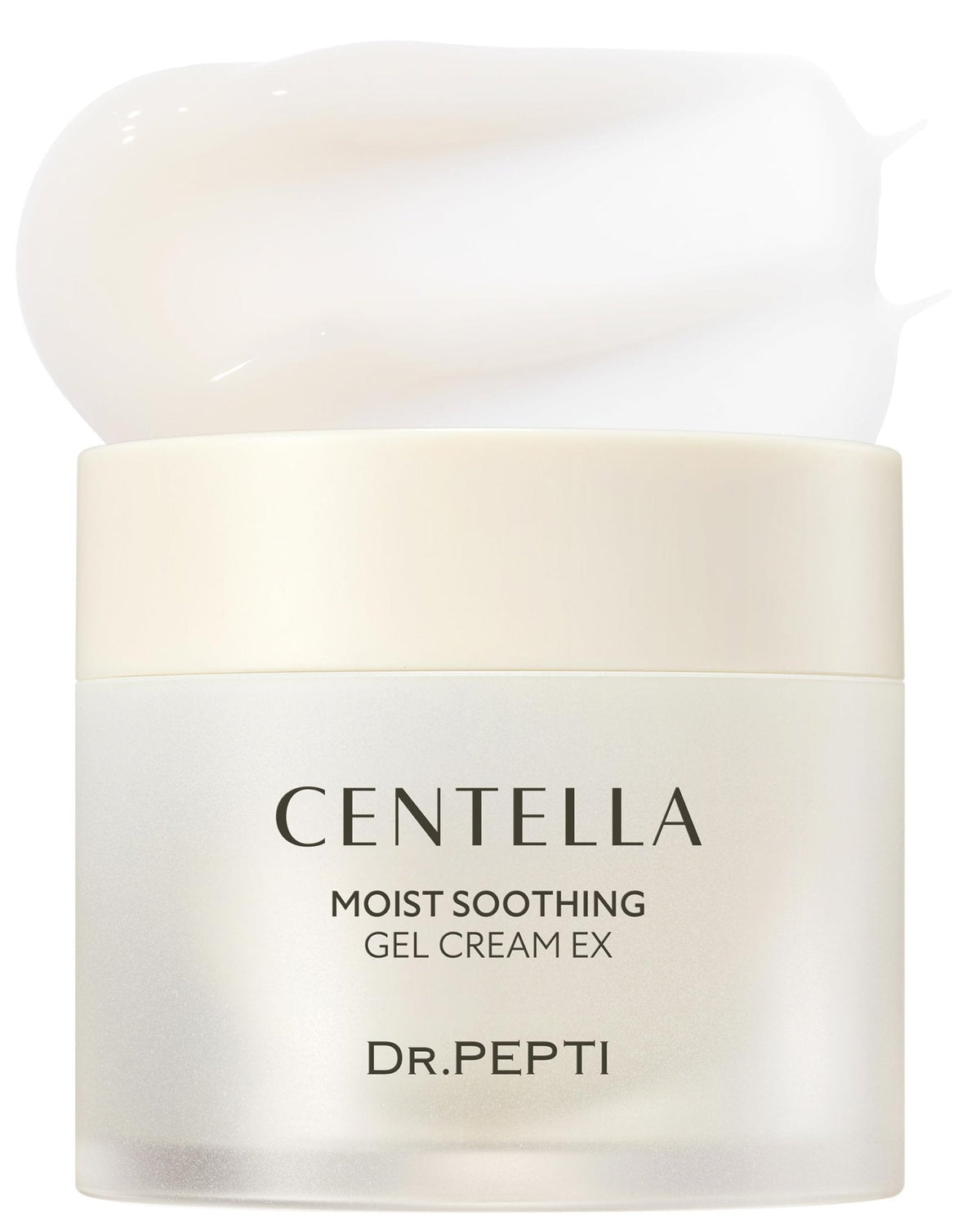 dr.pepti Centella Cooling Gel Cream – 77% Centella, 5-Type Hyaluronic Acid & Peptides – Water-Gel Moisturizer for Redness, Sensitive & Post-Retinol Skin – No Pilling, Sleeping Pack Use, 2.37 fl oz - Maple Wellness Supplements