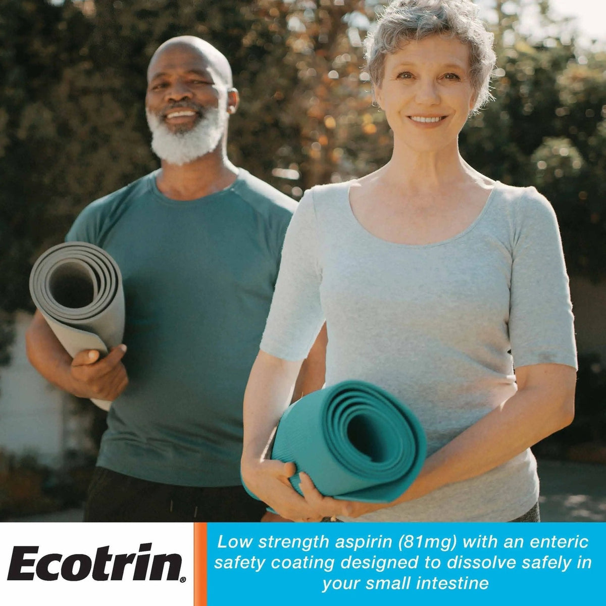 ECOTRIN ADULT LOW DOSE 81MG (45 tablets) - Maple Wellness Supplements