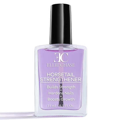 Buy ​Ellie Chase Horsetail Nail Strengthener, Growth, Hardener, Repair Treatment Polish 0.5 OZ/Help Splits, Breaks, Thin, Weak - Vitaza UK Supplements UK