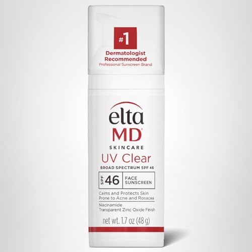 Buy ​EltaMD UV Clear Face Sunscreen SPF 46, Oil Free for Face with Zinc Oxide, Dermatologist Recommended Sunscreen Lotion - Vitaza UK Supplements UK