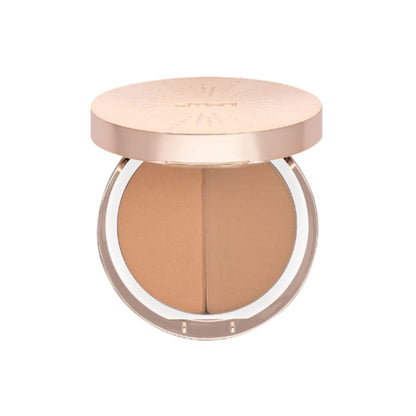 Emani Blush & Bronzer - Natural Mineral Pressed Bronzer for Face - Radiant Skin Blush for Sun Kissed Glow, All Skin Types including Sensitive Skin, Copacabana - Maple Wellness Supplements