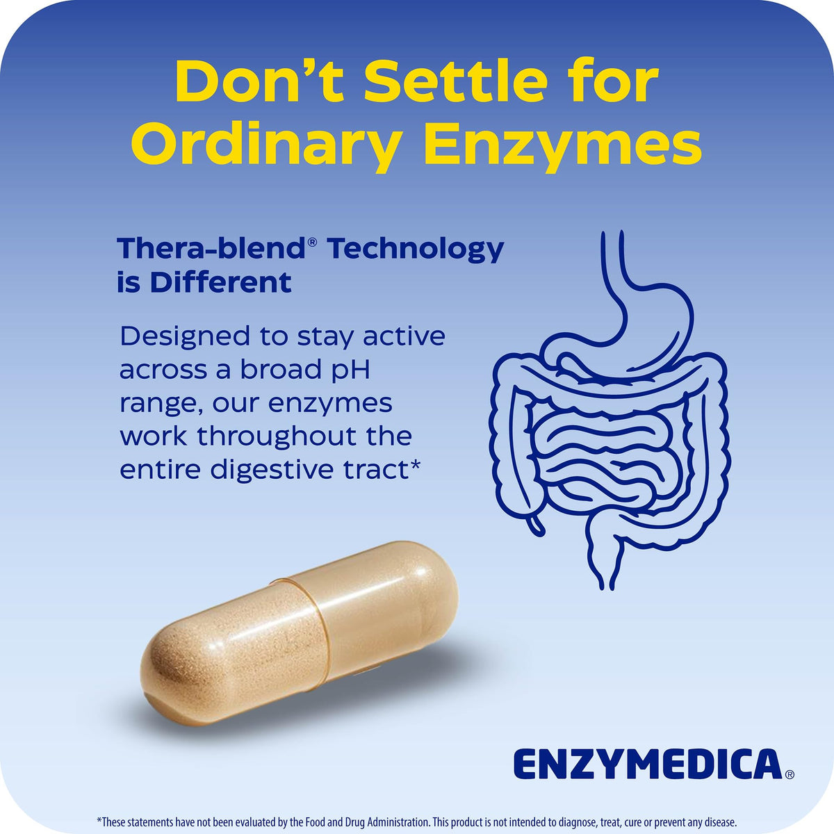 Enzymedica, Digest Gold + ATPro, Maximum Strength Enzymes, 45 Capsules - Maple Wellness Supplements