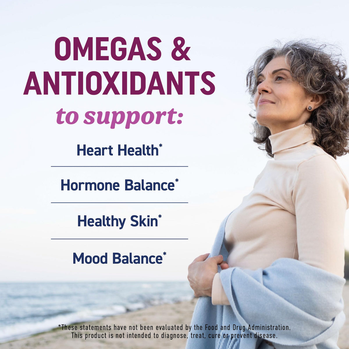 Fish Oil Omega 3 Supplements for Women | DHA + EPA | Heart Health, Hormone Balance, Skin & Wellness Support | 600MG Omega3 + 800MG Evening Primrose Oil - Maple Wellness Supplements