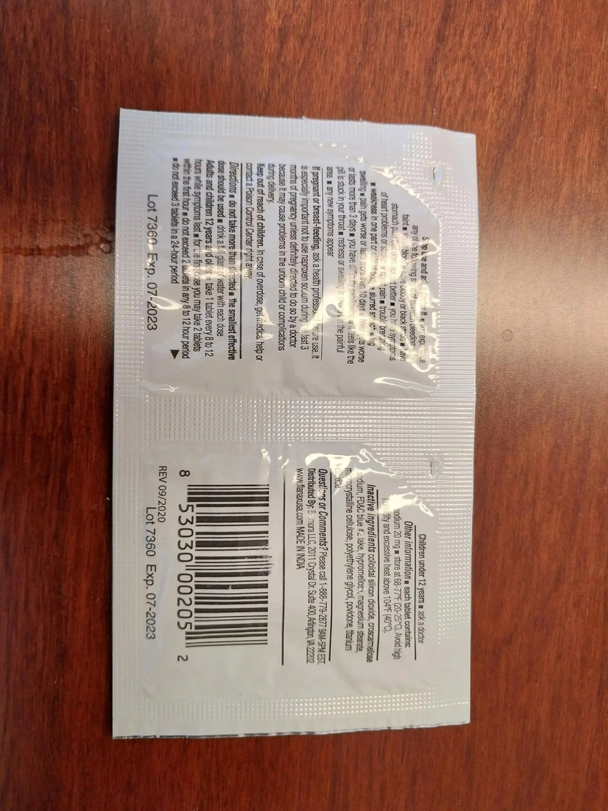 Flanax Pain Reliever Tablets 2ct Retail Dispenser - Maple Wellness Supplements