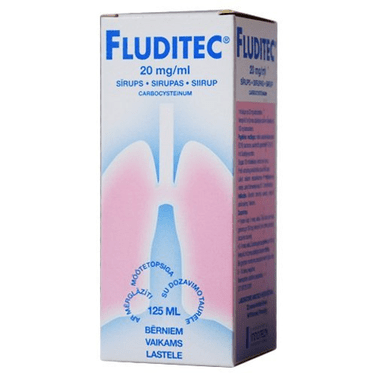 Fluditec 2% syrup, 125 ml - Maple Wellness Supplements