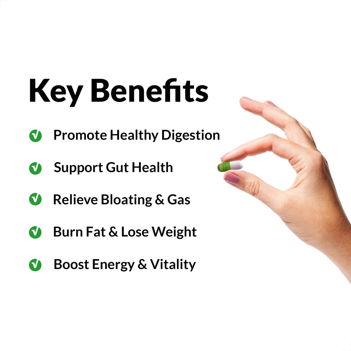 Force Factor ProbioSlim Probiotics for Women and Men, Probiotics for Digestive Health to Reduce Bloating, Gas, & Occasional Diarrhea, with Prebiotics, LactoSpore, & Green Tea for Energy, 60 Capsules - Maple Wellness Supplements