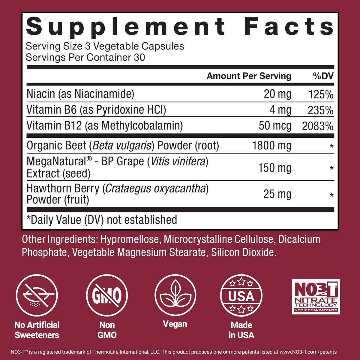 Force Factor Total Beets Blood Pressure Support Beet Root Capsules, 1800mg Organic Beet Root Powder Beet Supplement with Hawthorn Berry to Support Circulation - Maple Wellness Supplements