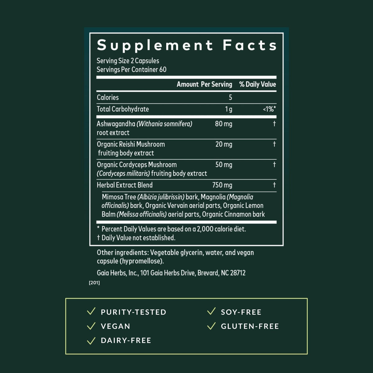 Gaia Herbs Adrenal Health Daily Support, Help Maintain Healthy Energy & Stress Levels*,120 Liquid Phyto-Caps Adrenal Health Nightly Restore, 120 Liquid Phyto-Caps - Bundle - Maple Wellness Supplements