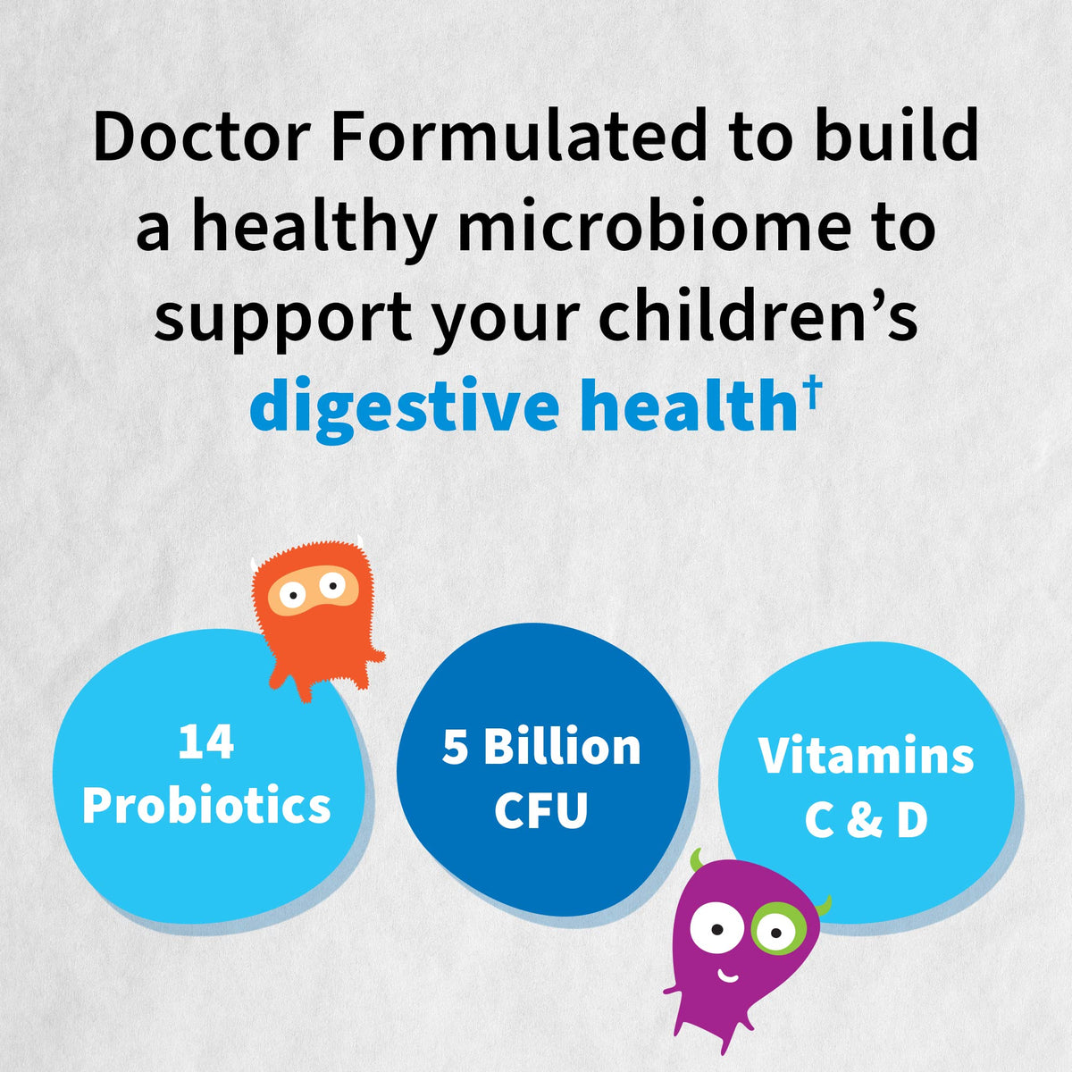 Garden of Life Dr. Formulated Probiotics Organic Kids+ plus Vitamin C & D - Berry Cherry - Gluten, Dairy & Soy Free Immune & Digestive Health Supplement - Maple Wellness Supplements