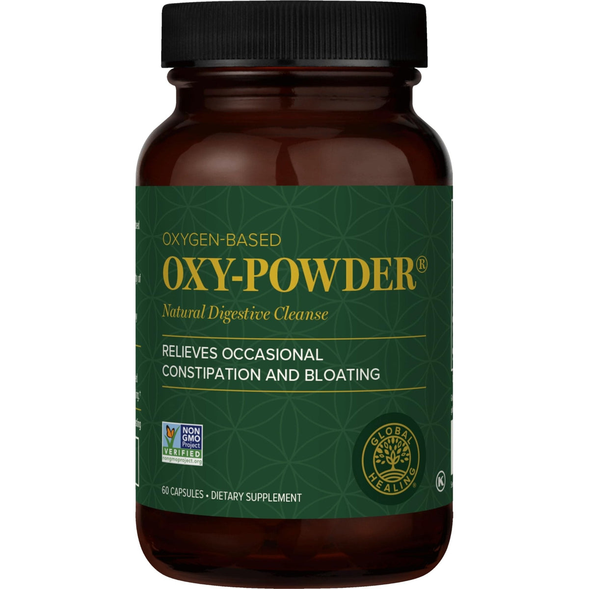Global Healing Oxy-Powder Colon Cleanse, Constipation Relief for Women & Men, Magnesium Oxide Colon Cleanser & Detox for Weight Loss, Gut Cleanse Detox for Women and Men - Maple Wellness Supplements