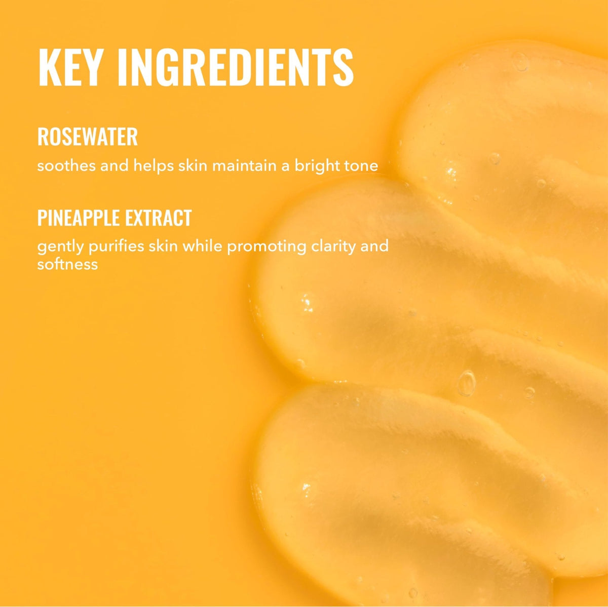 Good Molecules Hydrating Facial Cleansing Gel - Face Wash with Rosewater and Pineapple Extracts to Brighten, Cleanse, and Moisturize - Facial Cleanser, Skin Care - Maple Wellness Supplements