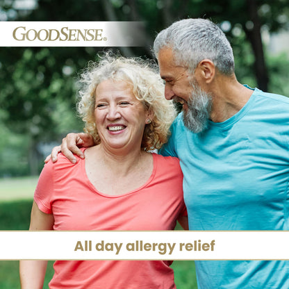 GoodSense Allergy Relief Loratadine Tablets 10 mg, Antihistamine, Allergy Medicine for 24 Hour Allergy Relief, 365 Count - Maple Wellness Supplements