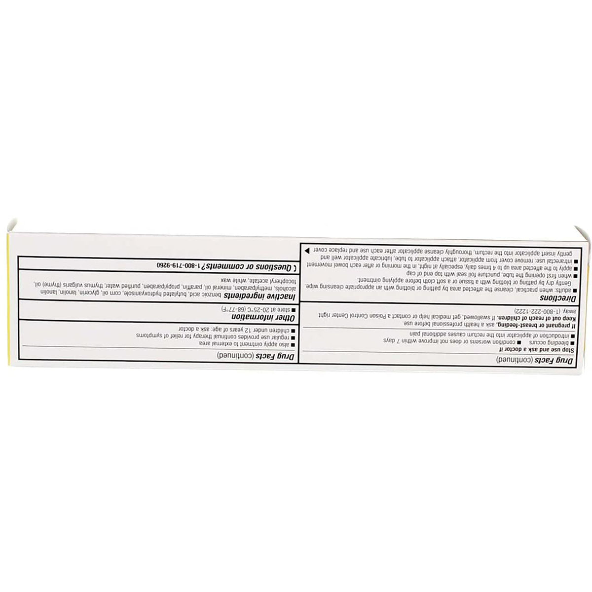 GoodSense Hemorrhoidal Ointment, Phenylephrine HCl, Petrolatum, Mineral oil, Relief from Burning, Itching and Discomfort of Hemorrhoids, 2 Ounces - Maple Wellness Supplements