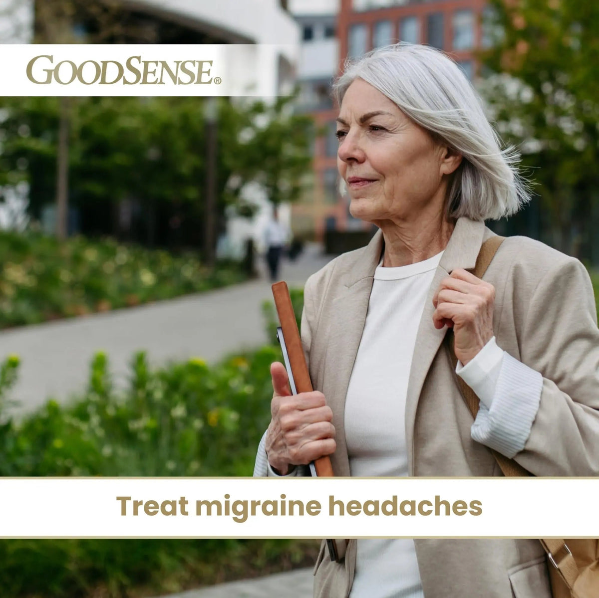 GoodSense Migraine Relief Geltabs, Acetaminophen, Aspirin (NSAID) and Caffeine, 80 Count - Maple Wellness Supplements