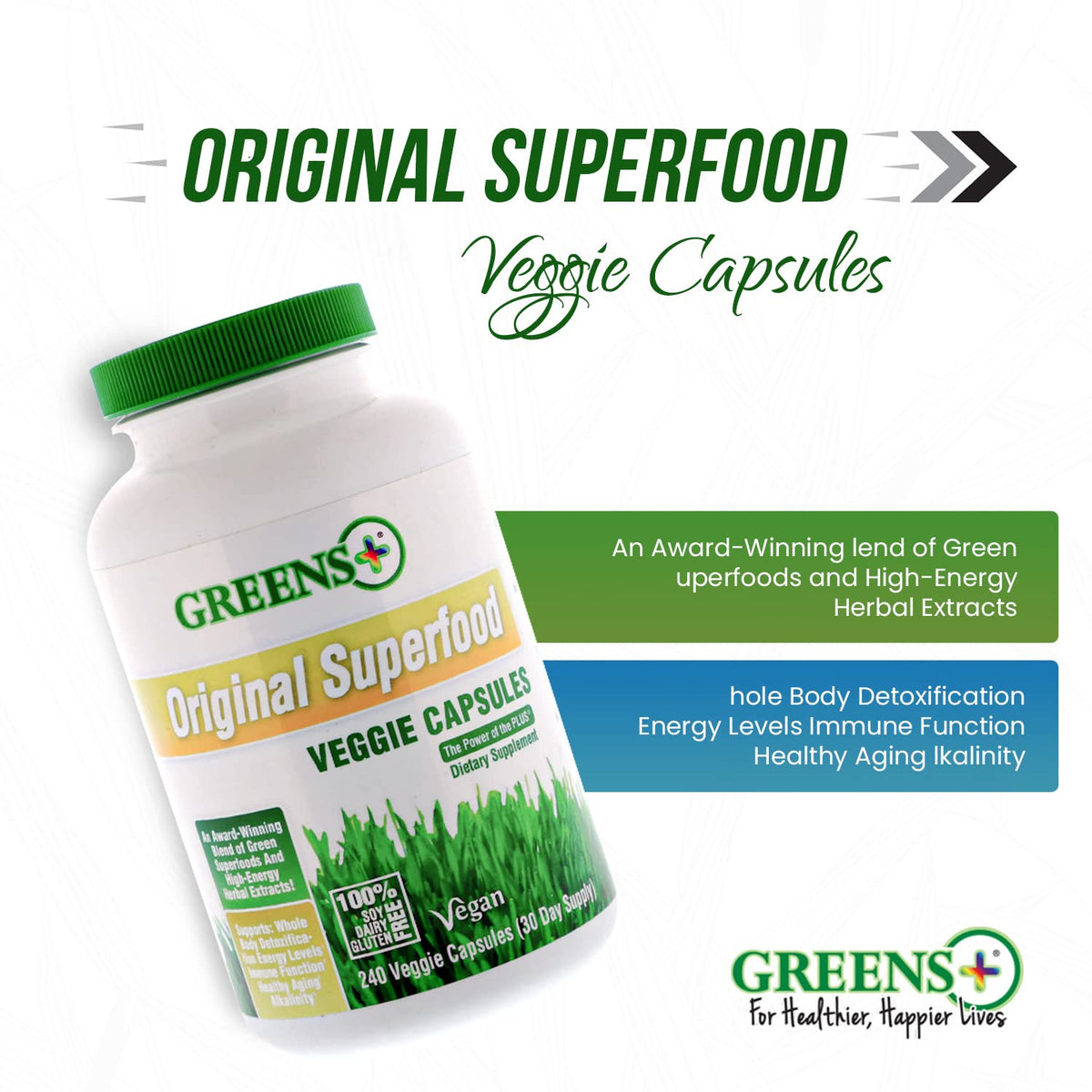 Greens+ Organic Reds Superfood Powder Organic Super Veggie Capsules - Maple Wellness Supplements