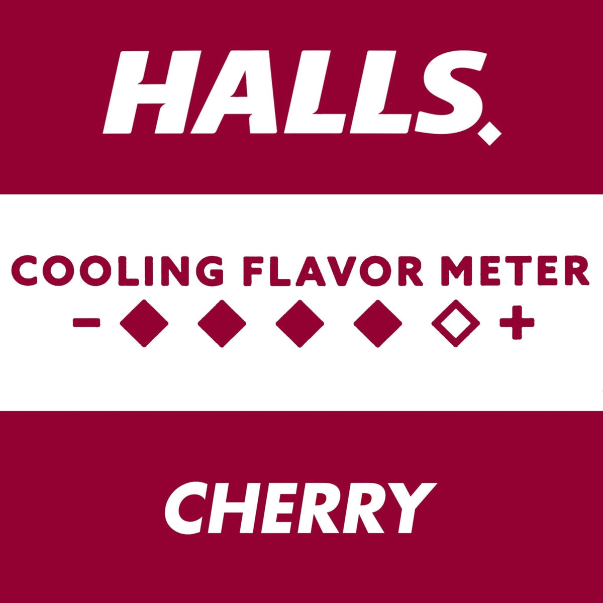 Halls Cough and Throat Relief Cherry Cough Drops, Bulk Pack, 250 Drops - Maple Wellness Supplements