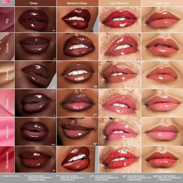 HAUS LABS BY LADY GAGA PHD HYBRID LIP GLAZE - Praline (Neutral Deep Beige) + ENTEL Aloe vera Sheet Masque (BONUS) - Maple Wellness Supplements