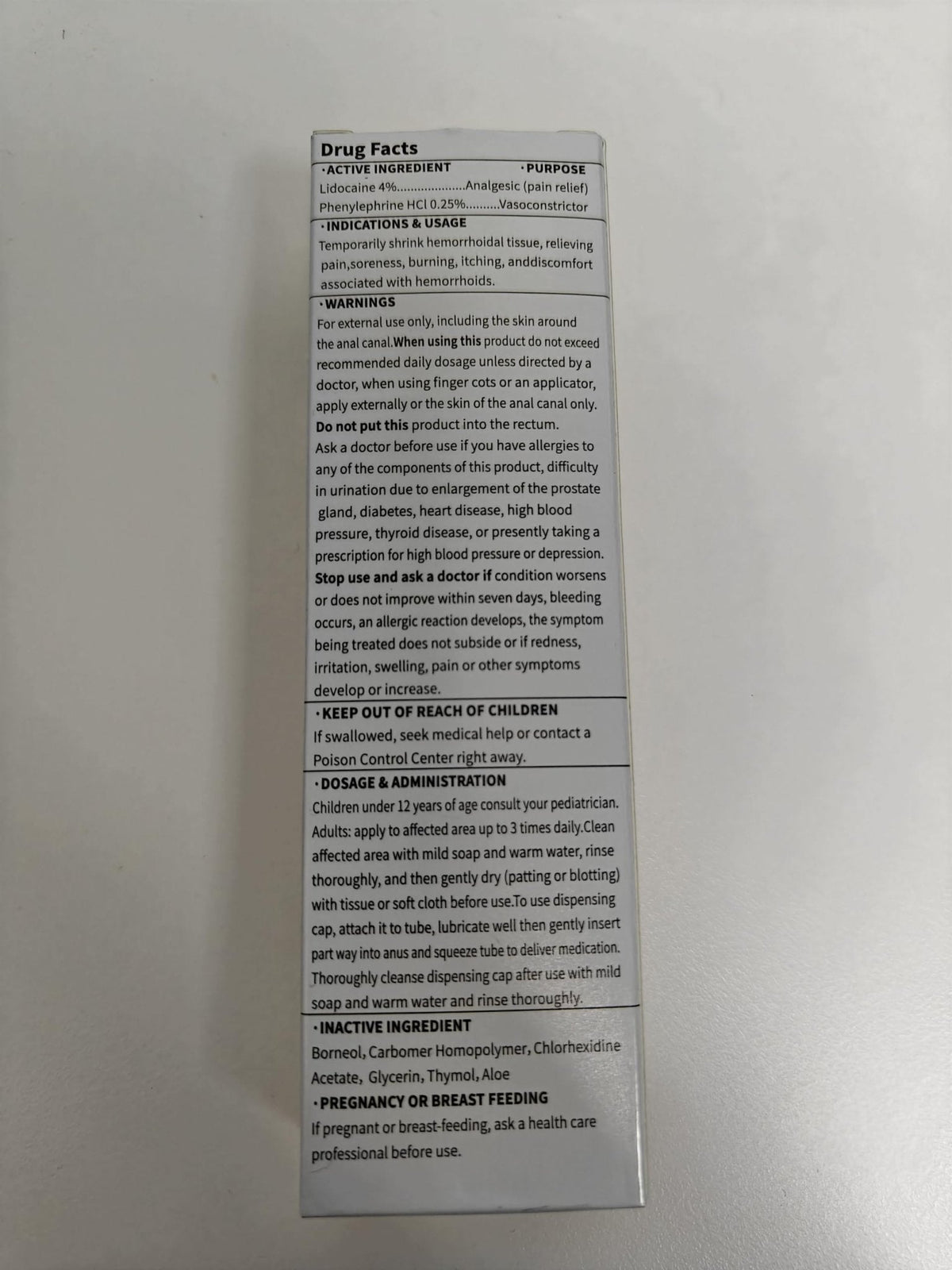 Hemorrhoid & Fissure Ointment, Hemorrhoid Treatment and Hemorrhoid Cream with Lidocaine 4% and Phenylephrine HCI for Fast Relief of Pain, Swelling, Itching, Burning, Hemorrhoidal treatment, 2 Pack-HH - Maple Wellness Supplements